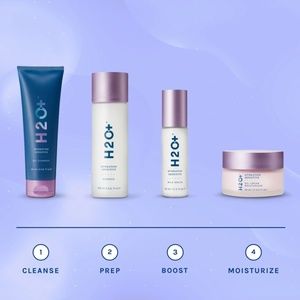 H20+ Clean Beauty Set Hydration Sensitive EU strict NEW IN ORIGINAL BOXES $165